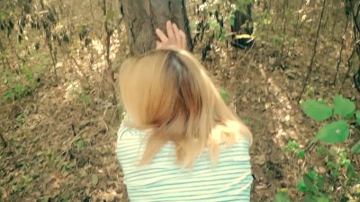 Amateur teens fucking doggy style in the forest - Amateur Outdoor Fuck POV  VidÃ©os Porno - Tube8