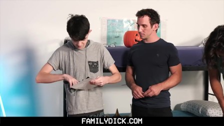 FamilyDick - stepuncle teaches Nephews to Rim