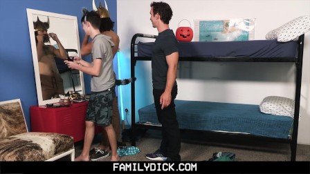 FamilyDick - stepuncle teaches Nephews to Rim
