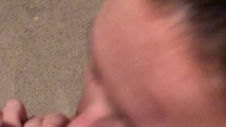 Swallow cum after work