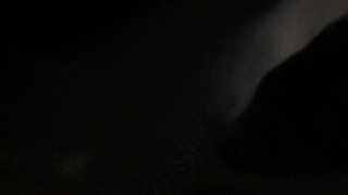 Using my feet to jerk my buds cock