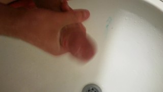 POV Masturbation In School Toilet And Cumshot - Playing With My Hot Dick