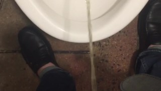 Boy pissing