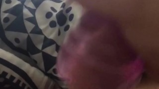 Playing with my toy
