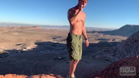 Outdoor Fucking, Sucking and smoking in Red Rock Canyon mountains
