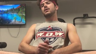 Gym Jerk & Cumshot