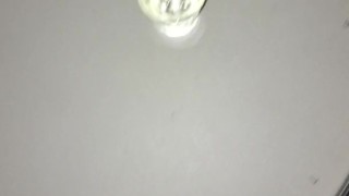 Tried to cum in shot glass