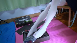 猫伪娘 RTX2080TI Unboxing