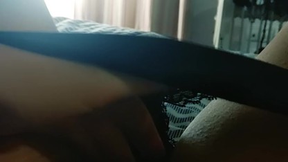 Phone clip: Incredibly wet pussy. Soaking panties and moans. Real orgasm!