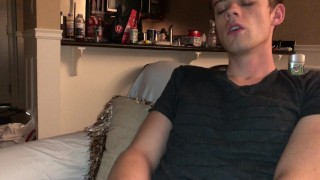 Bi Guy lets Me Watch him Jerk in the Dorm