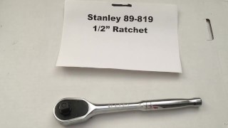 SLIPPERY HOT AND LUBED UP Stanley 89-819 1/2" Ratchet Disassembly Review