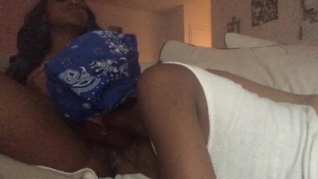Getting My FAT WET Pussy Ate By My Roommate After A Warm Shower