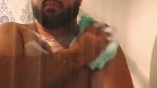 BEAR IN THE SHOWER