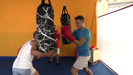 Sweaty Cum Sluts - The gym training that ends in a raw fuck