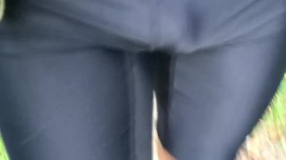Walking around in tight Gym shorts