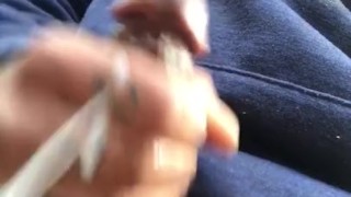 When horny girlfriend needs work cumshots