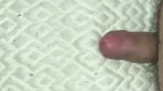 Uncircumcised Small Dick Fucks Pillow + Cumshot