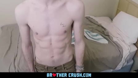 BrotherCrush - Arrogant Little Step Brother Gets Rammed By His Older Bro