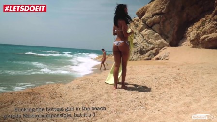 LETSDOEIT - How To Seduce and Fuck Hottest Girl at The Beach