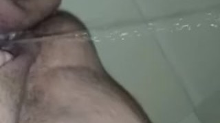 Peeing ;)