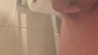 Taking a long piss