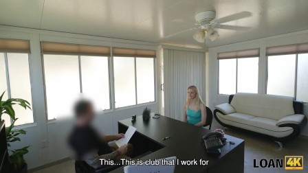 LOAN4K. Girl has and gives herself to naughty manager