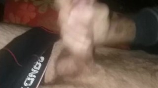 Shooting nut from my big dick