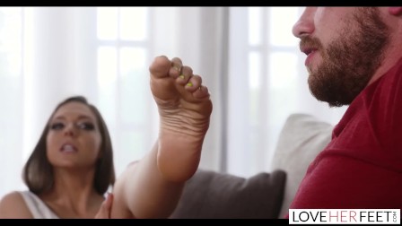 LoveHerFeet - Stepmom Teaches Me The Art of Foot Sex