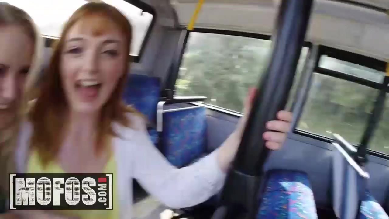 Mofos - British Babes Play Truth or Dare end up in public threesome