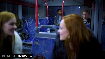 400px x 225px - BLACKEDRAW Two Beauties Fuck Giant BBC On Bus! Porn Videos - Tube8