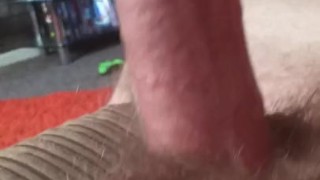 Cumming After using Fleshligh, Dude Masturbating