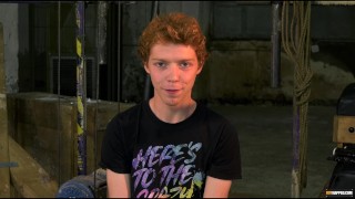 Twink Avery Monroe spanked during hardcore anal play