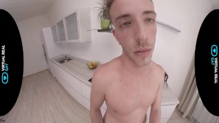 VirtualRealGay.com - Milk and cookies