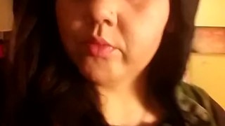 SMOKING FETISH: Capri smokes again.