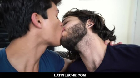 ❤️LatinLeche - Two Cock Hungry Straight Studs Fuck Each Other For Some Pesos
