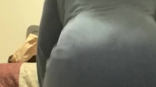 Naughty Girlfriend Makes Twerking Video With PHAT PUSSY SHOWING