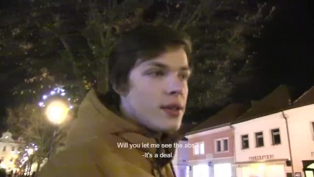 CZECH HUNTER 398 -  Hunter Approaches Twink In The Middle Of The Night