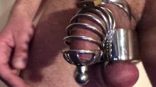 Chastity Device ON