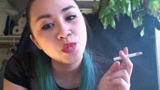 MissDeeNicotine A Smoking Teaser