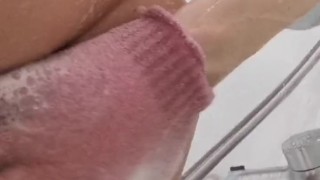 Shower time with Stephanie Pink