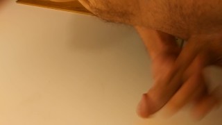 Teasing my own cock