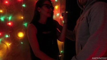 One night stand with hot nerdy girl after house party - MaryVincXXX