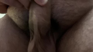 Playing With My Cock!