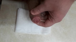 Young Uncut Cock Masturbates Till Cum!