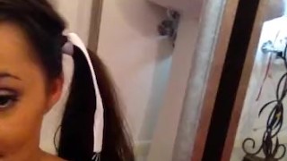 SUCKING A BIG ONE