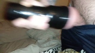Watching my Love fuck a Fleshlight