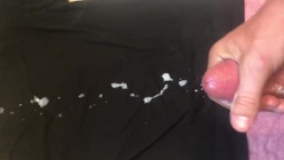 Huge throbbing cum shot