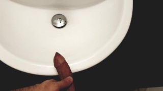 twink big cock pissing hotel pov