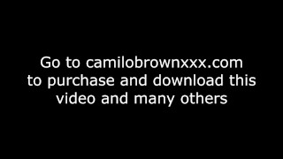 Jerking off big cum shot - Camilo Brown