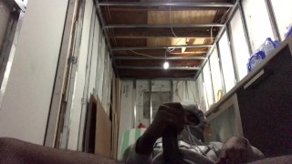 MASTURBATING WHILE IT RAINS